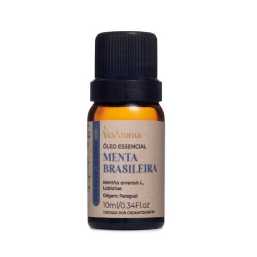 OLEO ESSENCIAL MENTA BRASILEIRA VIA AROMA - 10ML