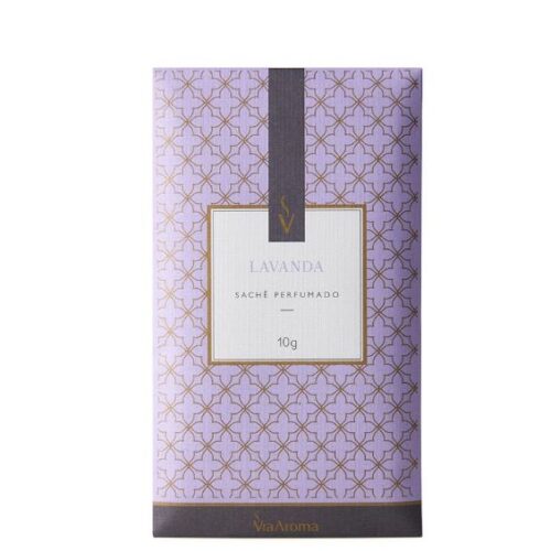 SACHE PERFUMADO LAVANDA VIA AROMA - 10G