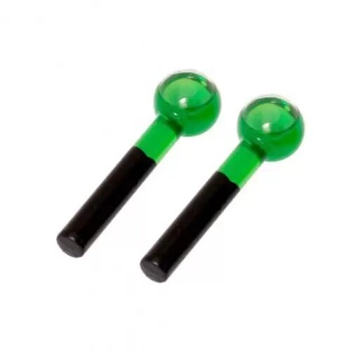 ESFERA CROMOTERAPIA VIDRO PEQUENA FACIAL 2 UND. -VERDE