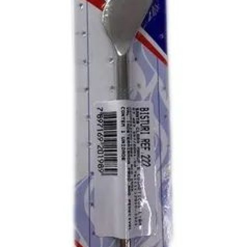 BISTURI INOX P/ CALOSIDADE PLANTAR REF.222 SANTA CLARA