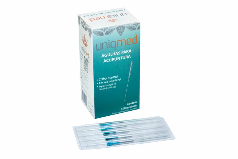 Agulha para Acupuntura 0,25X15 MM com 100 unidades- C4646- Uniqmed - Image 3