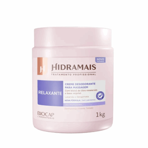 CREME PARA MASSAGEM RELAXANTE 1KG HIDRAMAIS