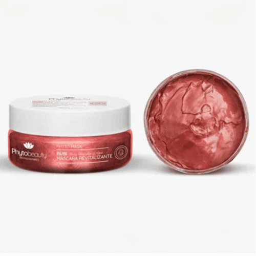 MASCARA FACIAL REVITALIZANTE RUBI - 120G- PHYTOBEAUTY