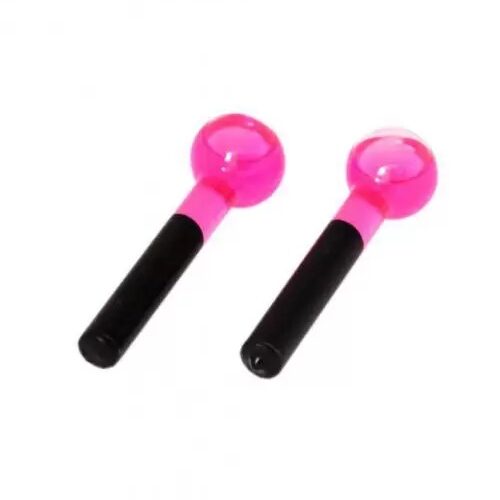 ESFERA GRANDE ROSA CROMOTERAPIA VIDRO 2 UND.