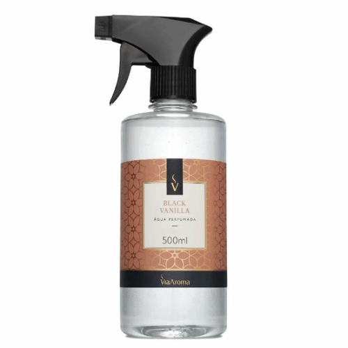 AGUA PERFUMADA BLACK VANILLA VIA AROMA - 500ML