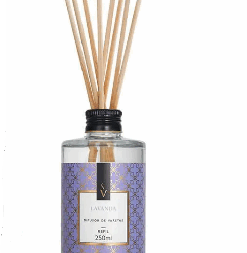 DIFUSOR DE VARETAS LAVANDA VIA AROMA - 250 ML REFIL