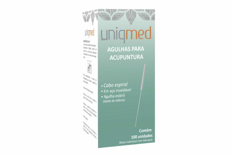 Agulha para Acupuntura 0,25X30MM com 10 unds-C4654- Uniqmed - Image 2