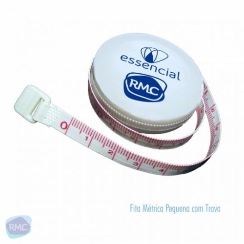 FITA DE MEDIÇAO- PEQUENA COM TRAVA ANTROPOMETRICA 150CM- RMC