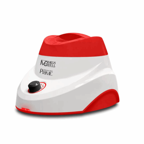Termocera PRIME Aquecedor de Cera 500g Com Refil - Mega Bell - Cor Branca com vermelha