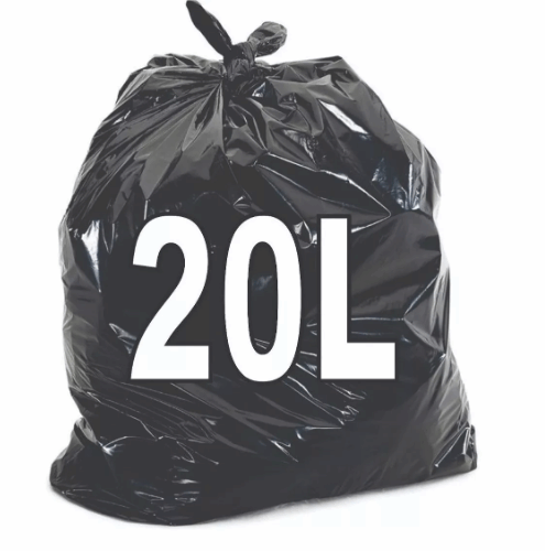 SACO DE LIXO 20 LITROS PRETO 100 UNIDADES
