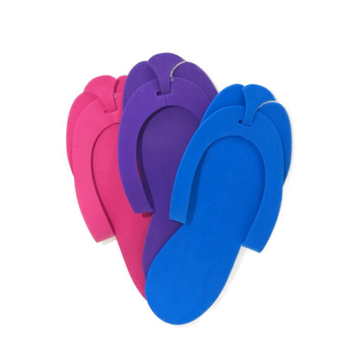 CHINELO DESCARTAVEL 6 PARES COR AZUL NT FLEX