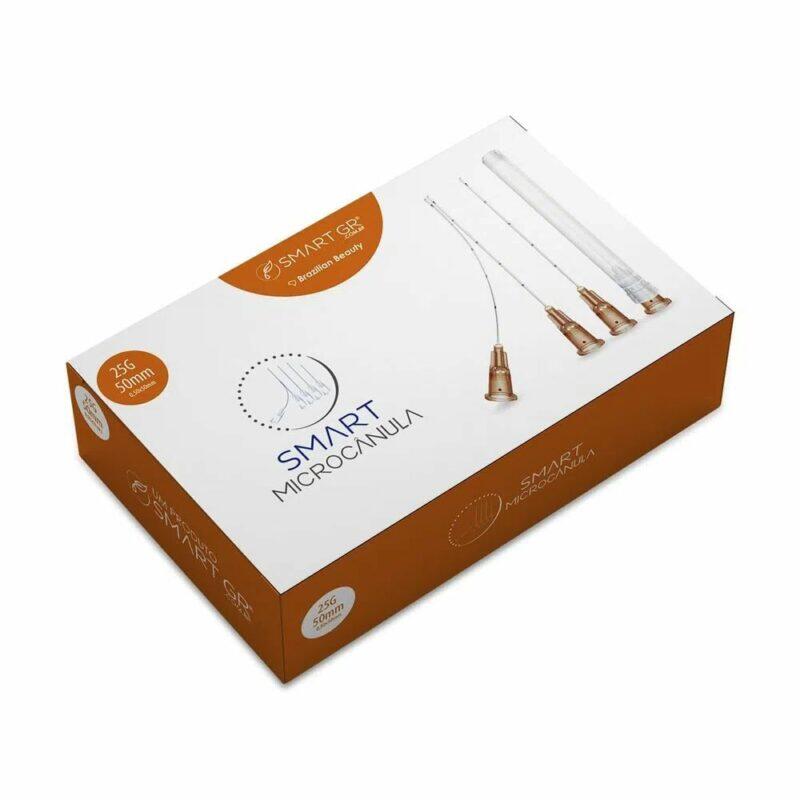 Smart Microcânula SC25G 50mm (0,50x50mm) 10 Unidades- Smart GR