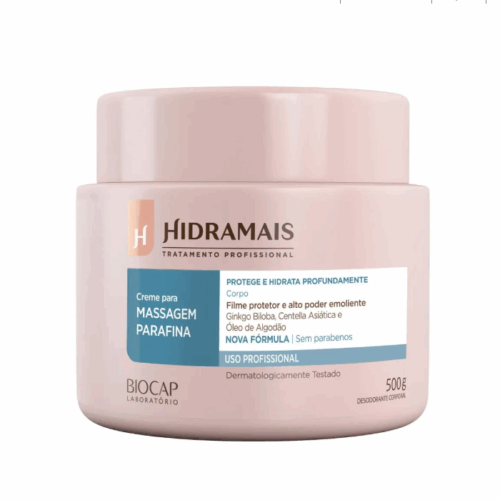 Creme Para Massagem Parafina - 500g Hidramais