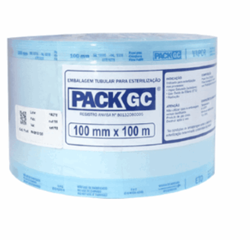 ENVELOPE ROLO PARA ESTERILIZAÇAO 100MM X 100M PACK GC – ZERMATT