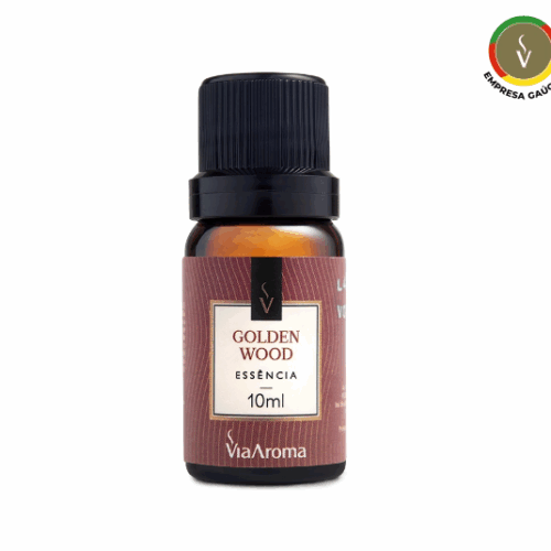 ESSENCIA GOLDEN WOOD VIA AROMA – 10 ML