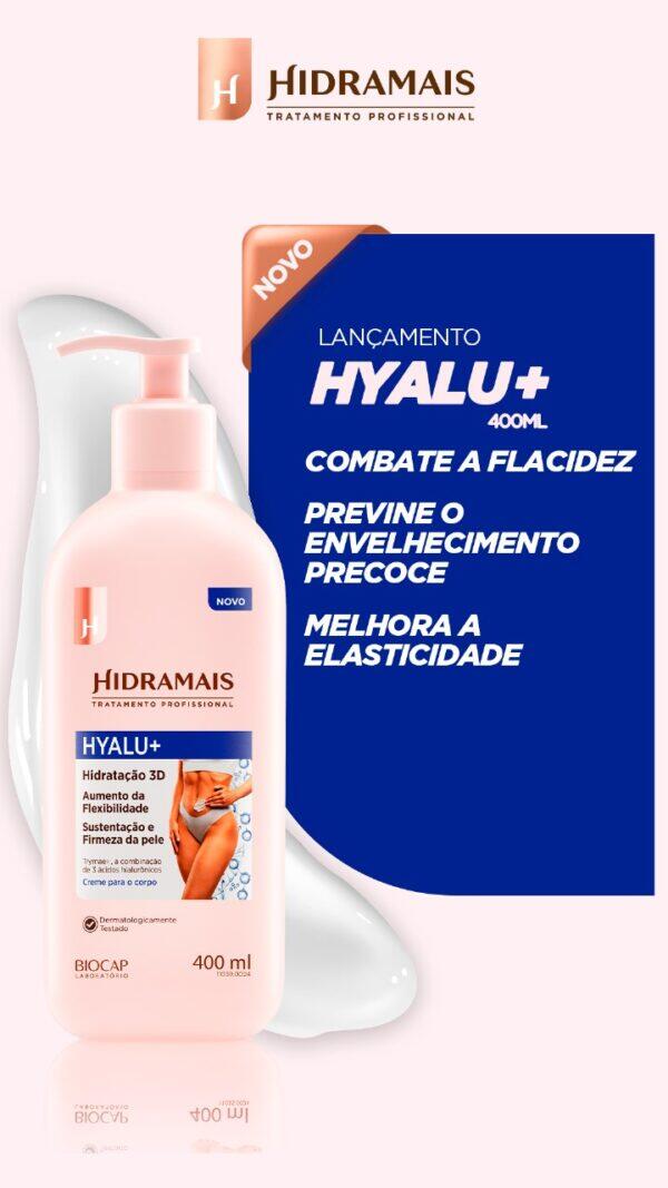 Creme Corporal HYALU+ 400G Hidramais