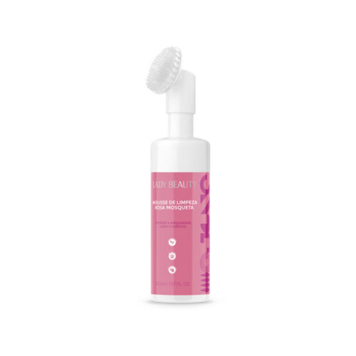 MOUSSE DE LIMPEZA ROSA MOSQUETA 150 ML - LADY BEAUTY