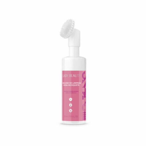 Mousse De Limpeza Rosa Mosqueta 150 ml - Lady Beauty