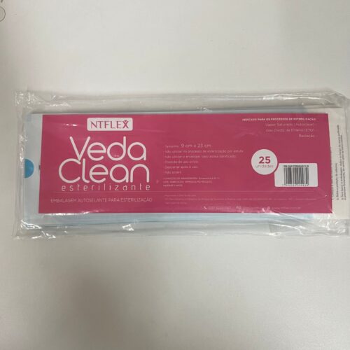 ENVELOPE AUTO SELANTE PARA ESTERILIZAÇÃO 25 UND- COD 3907 NTFLEX
