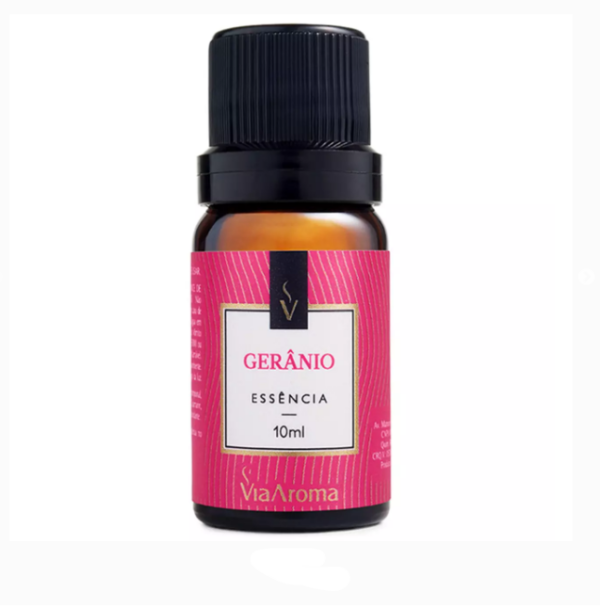 Essência Gerânio 10 ml- Via Aroma