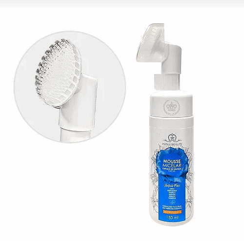 MOUSSE MICELAR - ESPUMA DE LIMPEZA FACIAL 150 ML -PHALLEBEAUTY
