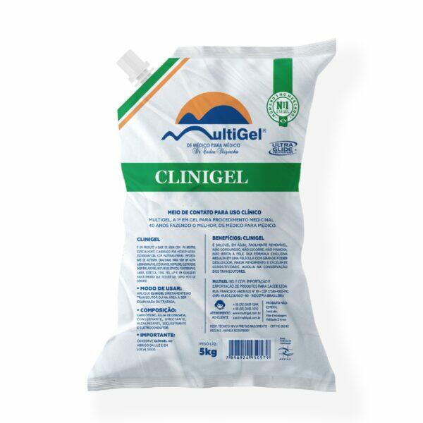 Gel Condutor Clínico Clinigel Bag 5 Kg