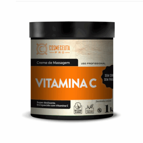 CREME MASSAGEM VITAMINA C 1 KG COSMECEUTA
