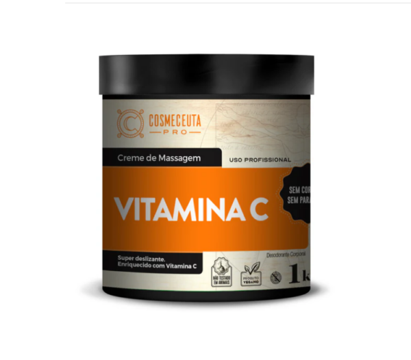 Creme Massagem Vitamina C 1 Kg Cosmeceuta