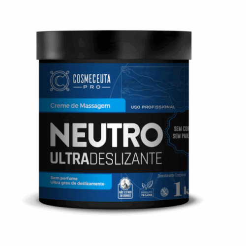 CREME MASSAGEM NEUTRO ULTRA DESLIZANTE 1 KG- COSMECEUTA PRO