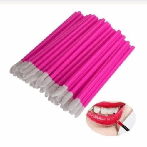 PINCEL DESCARTAVEL PARA APLICAÇAO DE BATOM 50 UND.