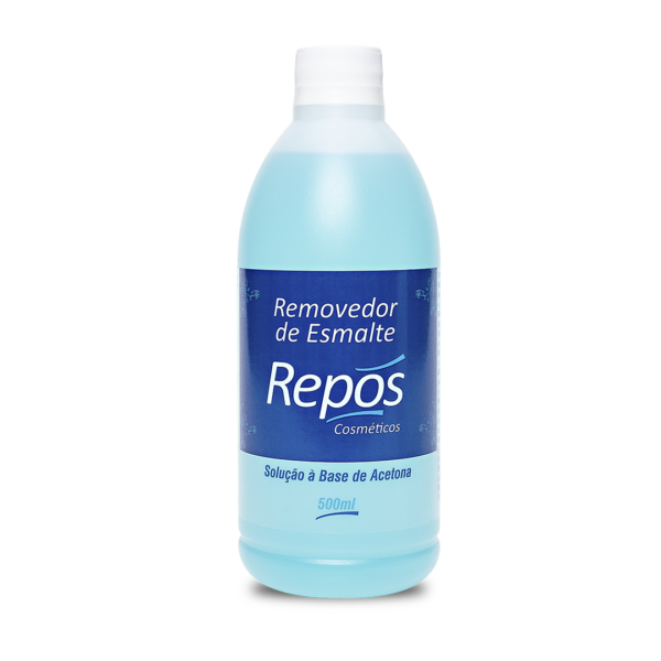 Removedor de Esmalte 500ml com Acetona (Azul) Repos