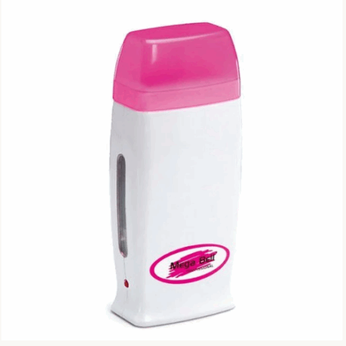 APARELHO AQUECEDOR ROSA C/ BRANCO ROLL ON BIVOLT -COD 7134 MEGA BELL