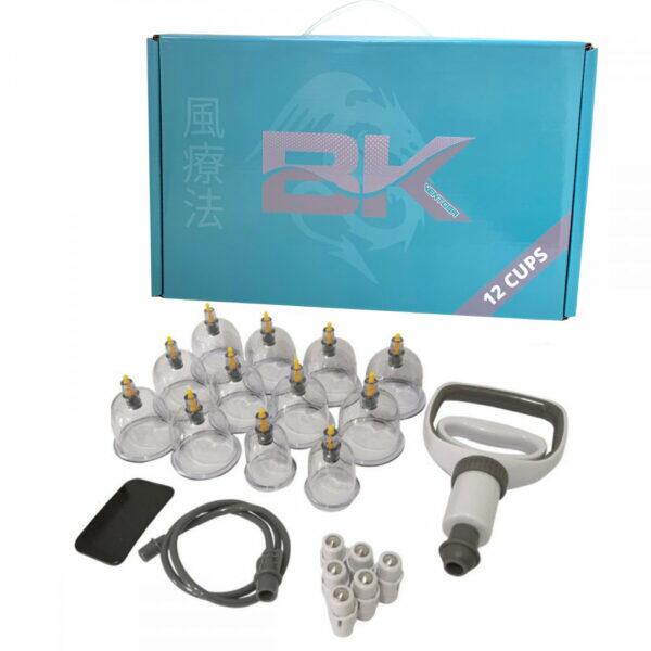 Ventosa Bk Com 12 Copos kit Azul