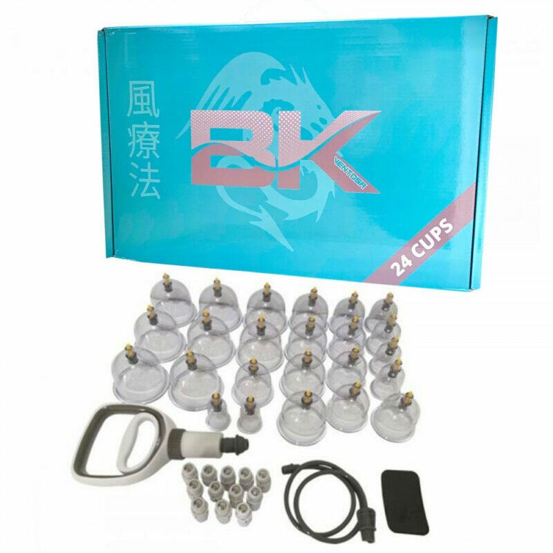 Ventosa Bk Com 24 Copos kit Azul