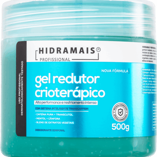 Gel Redutor Crioterápico 500G Hidramais