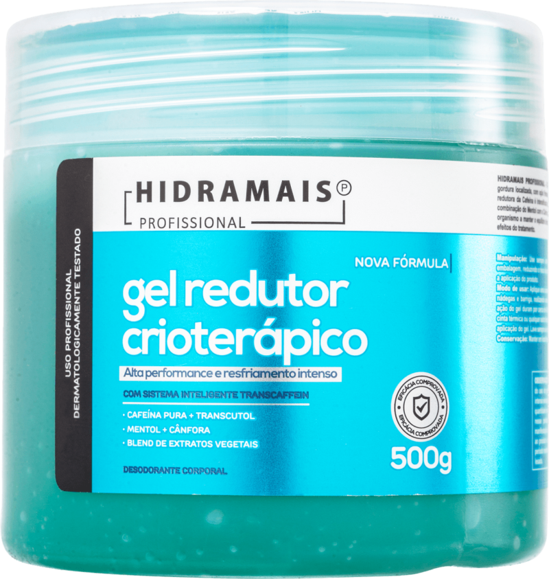 Gel Redutor Crioterápico 500G Hidramais