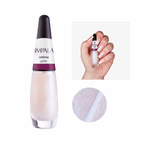 Esmalte Impala Sublime Glitter  7,5 ml