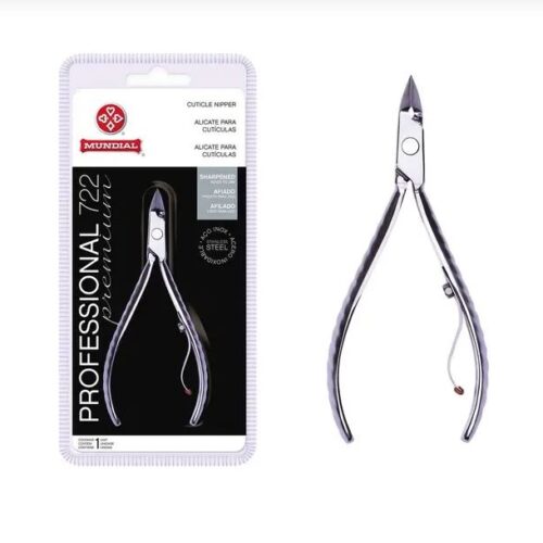 ALICATE DE CUTICULA 722 PREMIUM MUNDIAL PROFISSIONAL