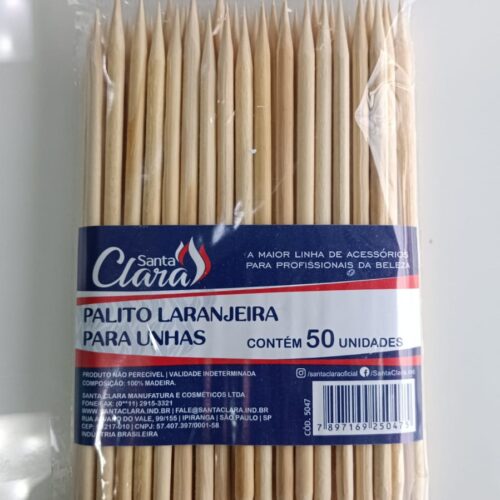 PALITO MADEIRA LARANJEIRA UNHAS CÓD. 5047 -50 UN SANTA CLARA