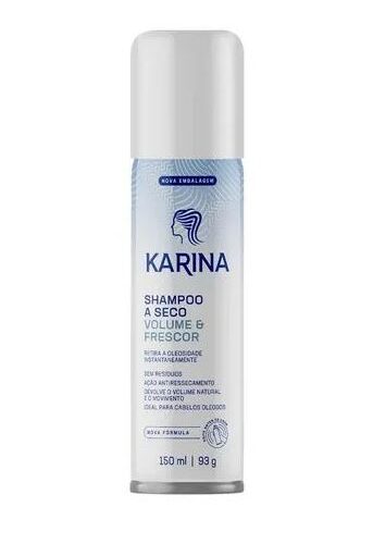 Shampoo a Seco Karina Volume e Frescor 150ml