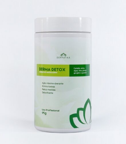 CREME DE MASSAGEM DERMA DETOX 1KG DERMATIKA