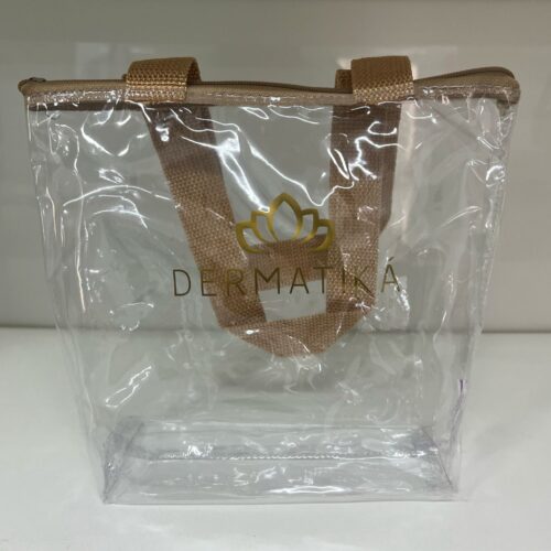 BOLSA NECESSAIRE PLASTICA PEQUENA PERSONALIZADA DERMATIKA