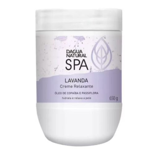 CREME MASSAGEM RELAXANTE LAVANDA 650G DAGUA NATURAL