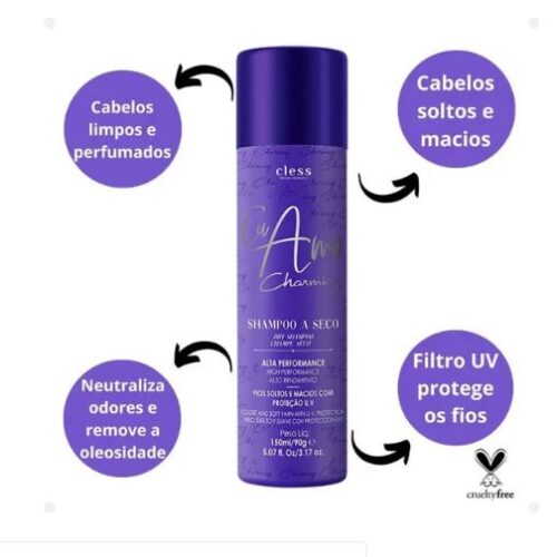Shampoo a Seco Eu Amo Charming 150ml