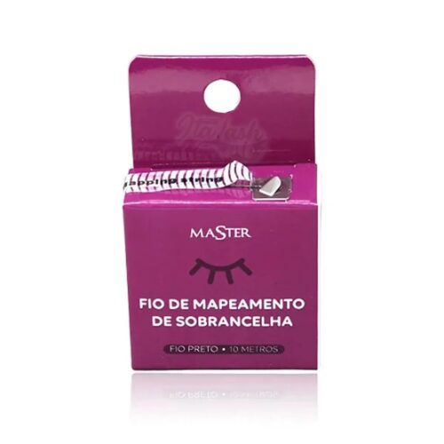 Linha Fio Mapeamento de Sobrancelha Fio PReto Master 10m