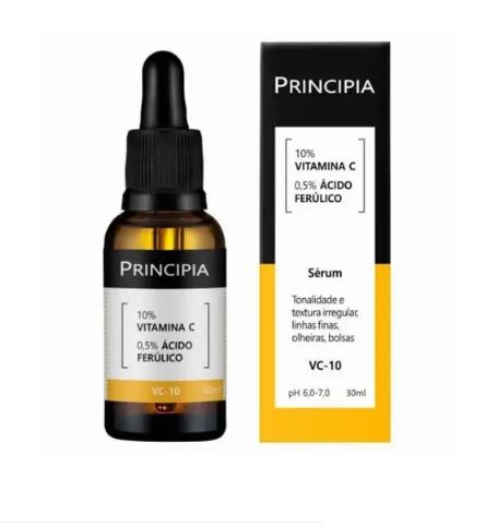 SERUM VITAMINA C 10% + ÁCIDO FERÚLICO 0,5% 30 ML- PRINCIPIA