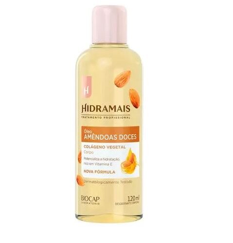 Óleo Corporal Amêndoas Doces Hidramais 120ml