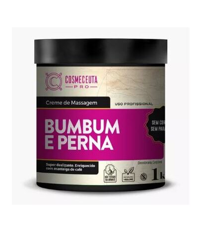 CREME MASSAGEM BUMBUM E PERNA 1 KG COSMECEUTA
