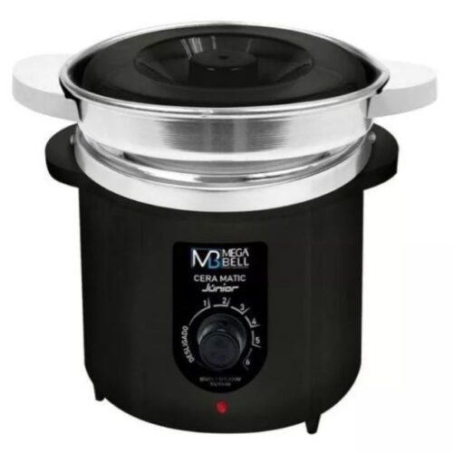 AQUECEDOR TERMOCERA CERA QUENTE COM REFIL 400 G MEGA BELL COR PRETO