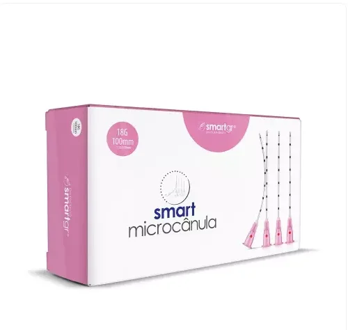 SMART MICROCANULA  18G 100MM (CAIXA COM 10) SMART GR